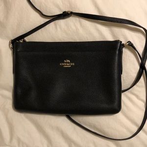Authentic Coach Leather Crossbody Purse